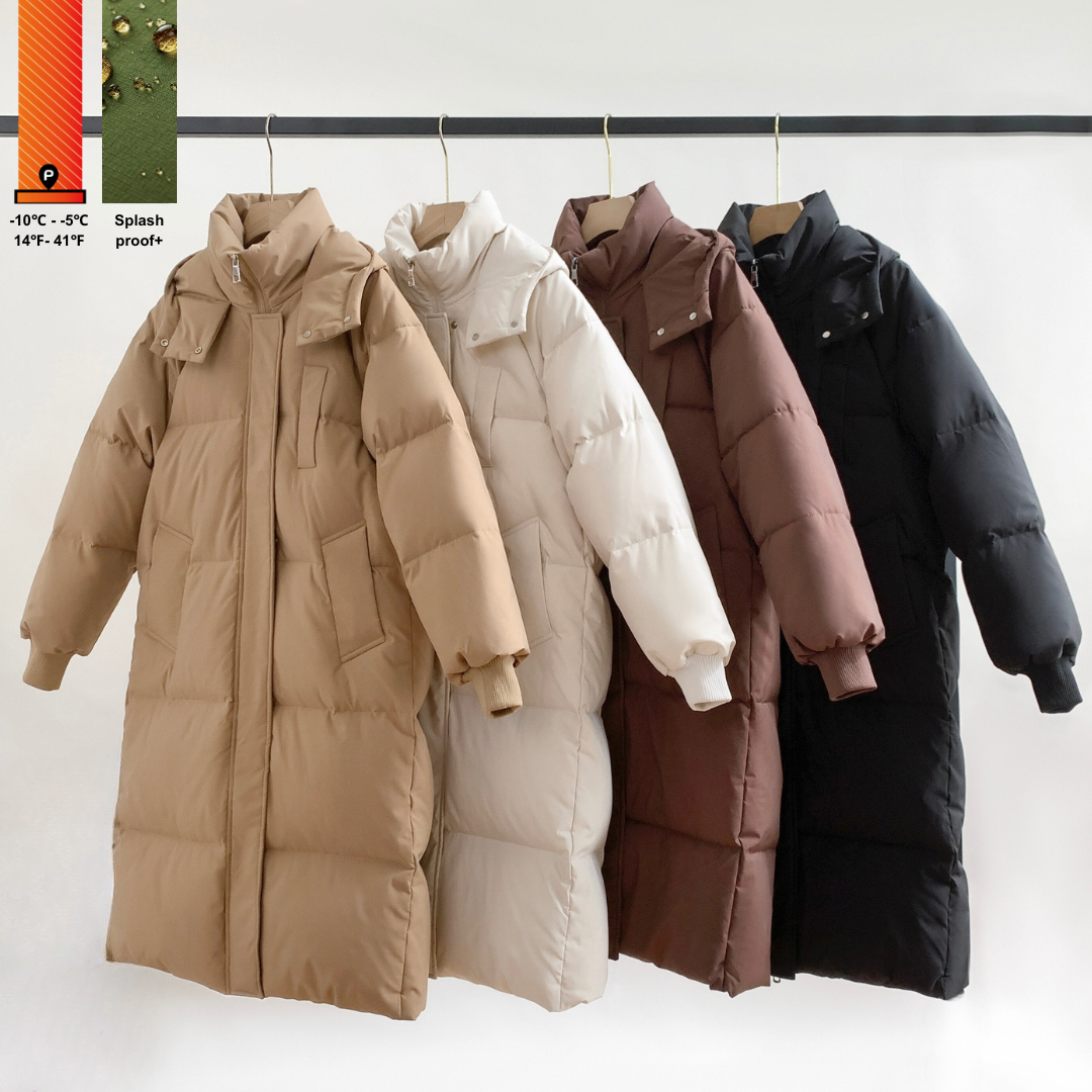 Hooded Long  Jacket