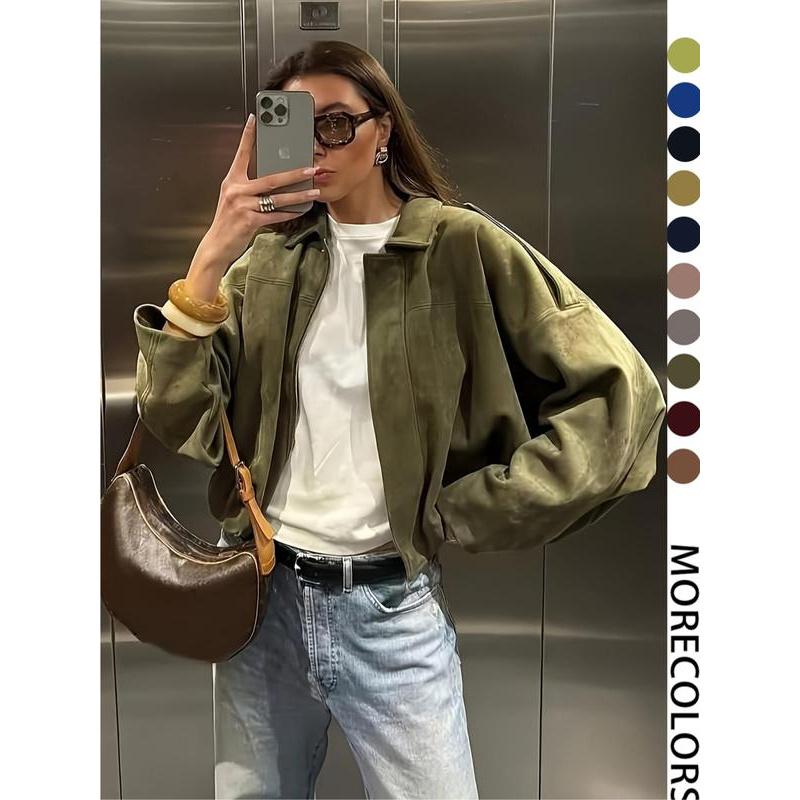 Casual Zip Up Jacket Women's Winter Jacket
