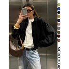 Casual Zip Up Jacket Women's Winter Jacket