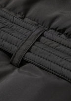 Extra Long Length Belted Button Jacket Splashproof