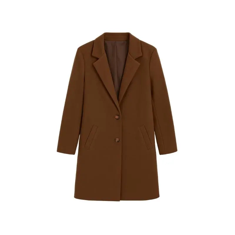 Coats | Women's Clothing | Jackets and Outerwear | Formal Slim Fit | Elegant and Comfortable Silhouette, Suitable for All Body Types