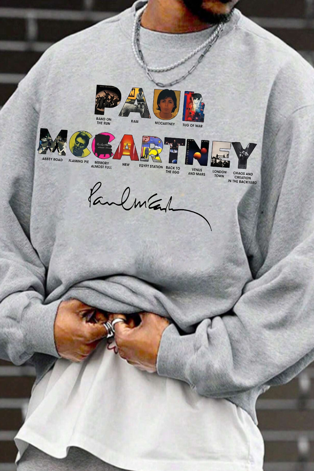 Paul Mccartney Sweatshirt