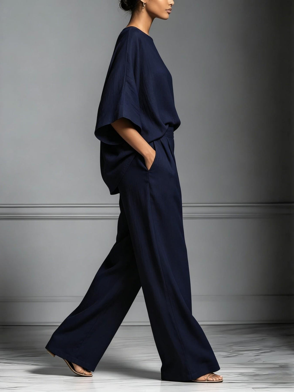 Women's Summer Fashion Elegant Bell Sleeve Set