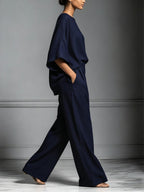 Women's Summer Fashion Elegant Bell Sleeve Set