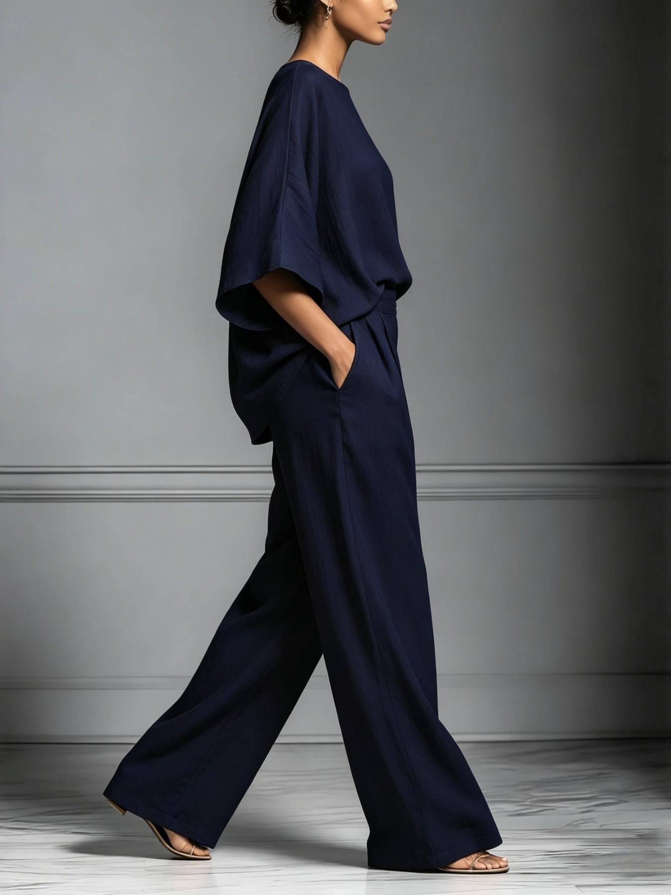 Women's Summer Fashion Elegant Bell Sleeve Set