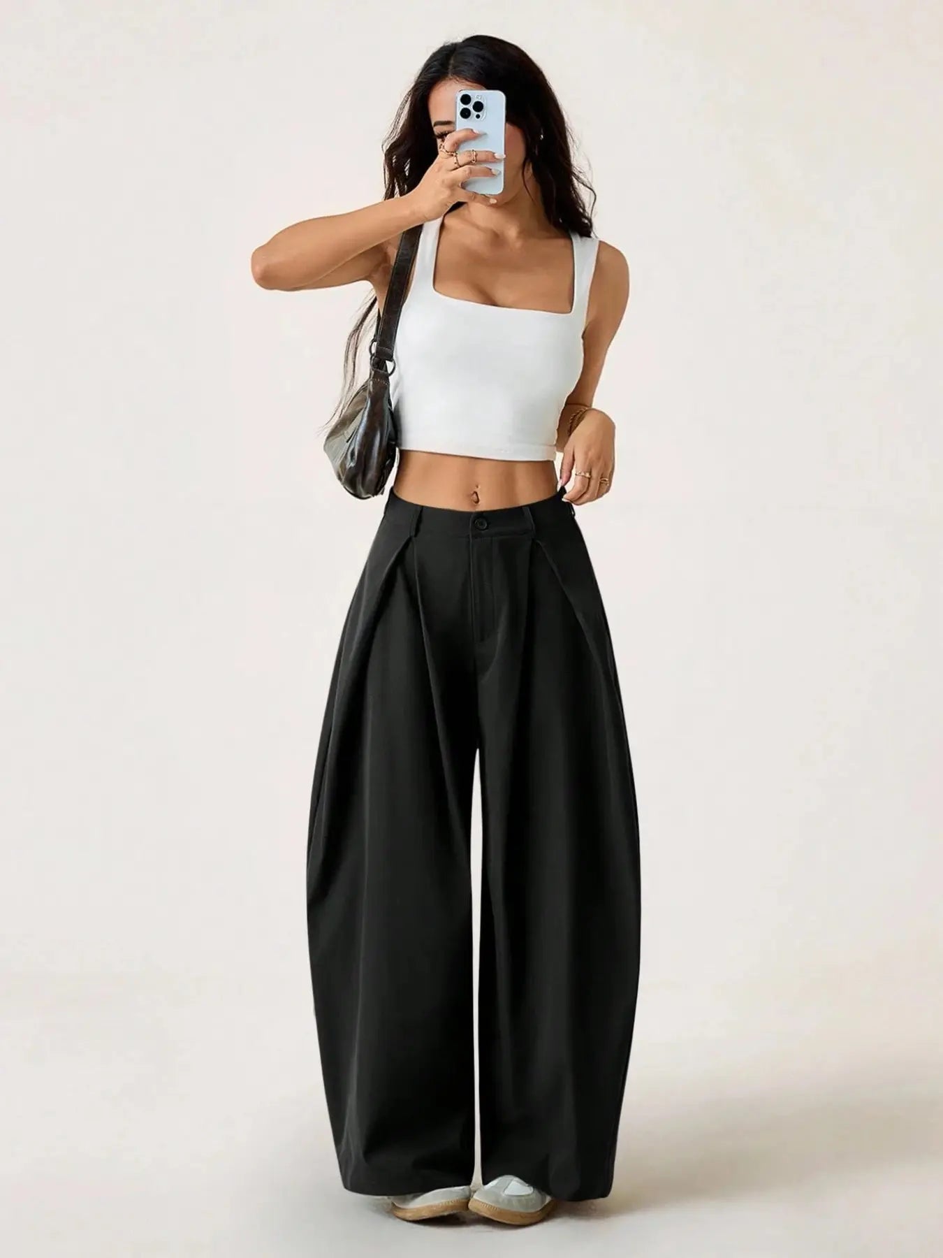 Women's Vintage Casual Street Style Loose Fit Pants