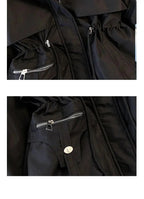 FauxFurMid-LengthHoodedDrawstringParka,WinterWarmThickenedLadiesPufferJackets,FleeceLinedWinterCoatforWomen