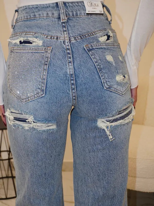 Diamond Pocket Jeans