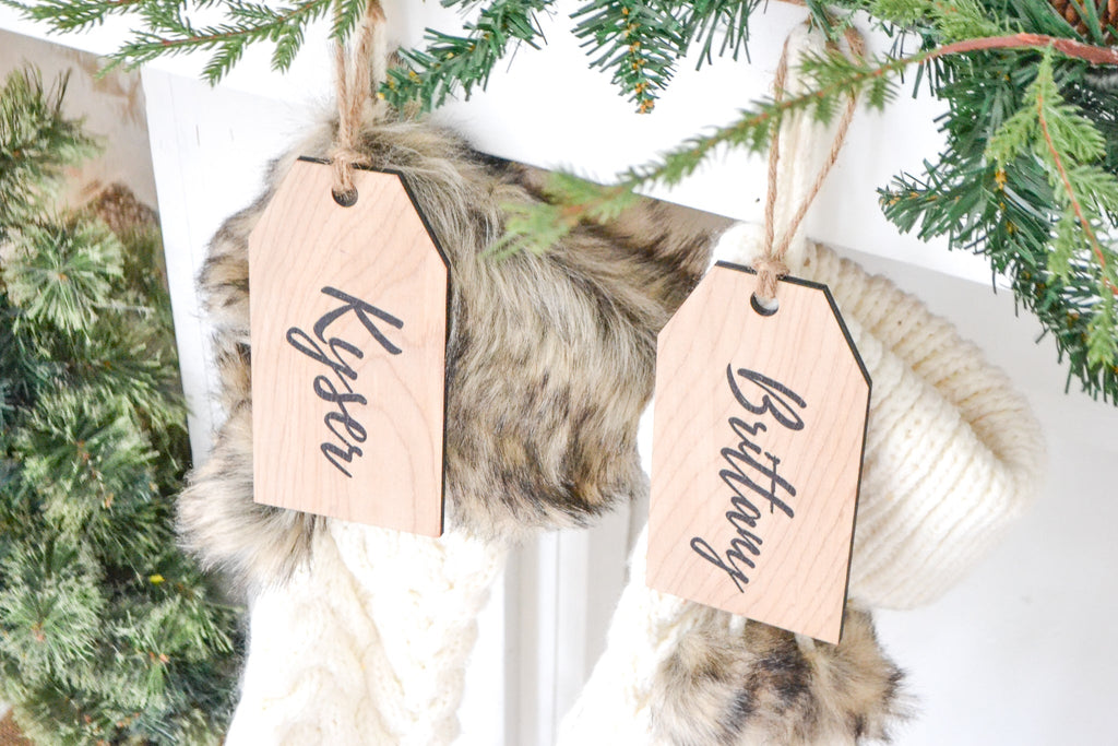 Personalized Stocking Tags