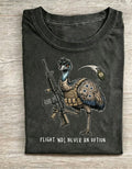 Great Emu War Tactical Emu Vintage Washed Tee