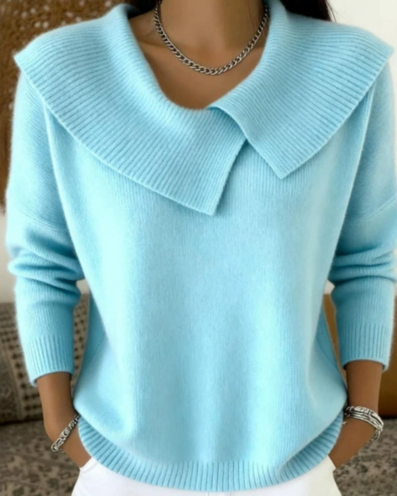 64% OFF - Effortless Comfort Ribbed Knit Sweater - Buy 2 Ship Free