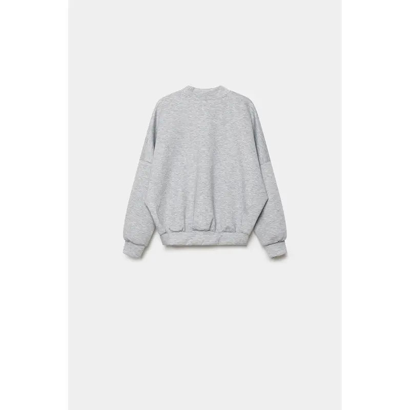 Spring tracksuit with zippered, fleece-free lining