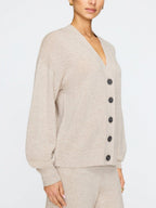 Women's cardigan and trousers, two-piece set