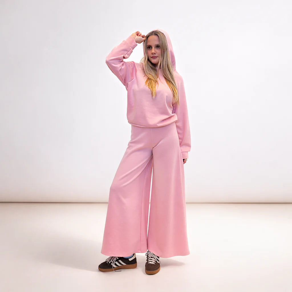 2026 Coordinato Felpa Con Cappuccio + Pantalone