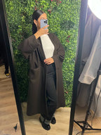 Women's long trench coat, original casual style long-sleeved jacket