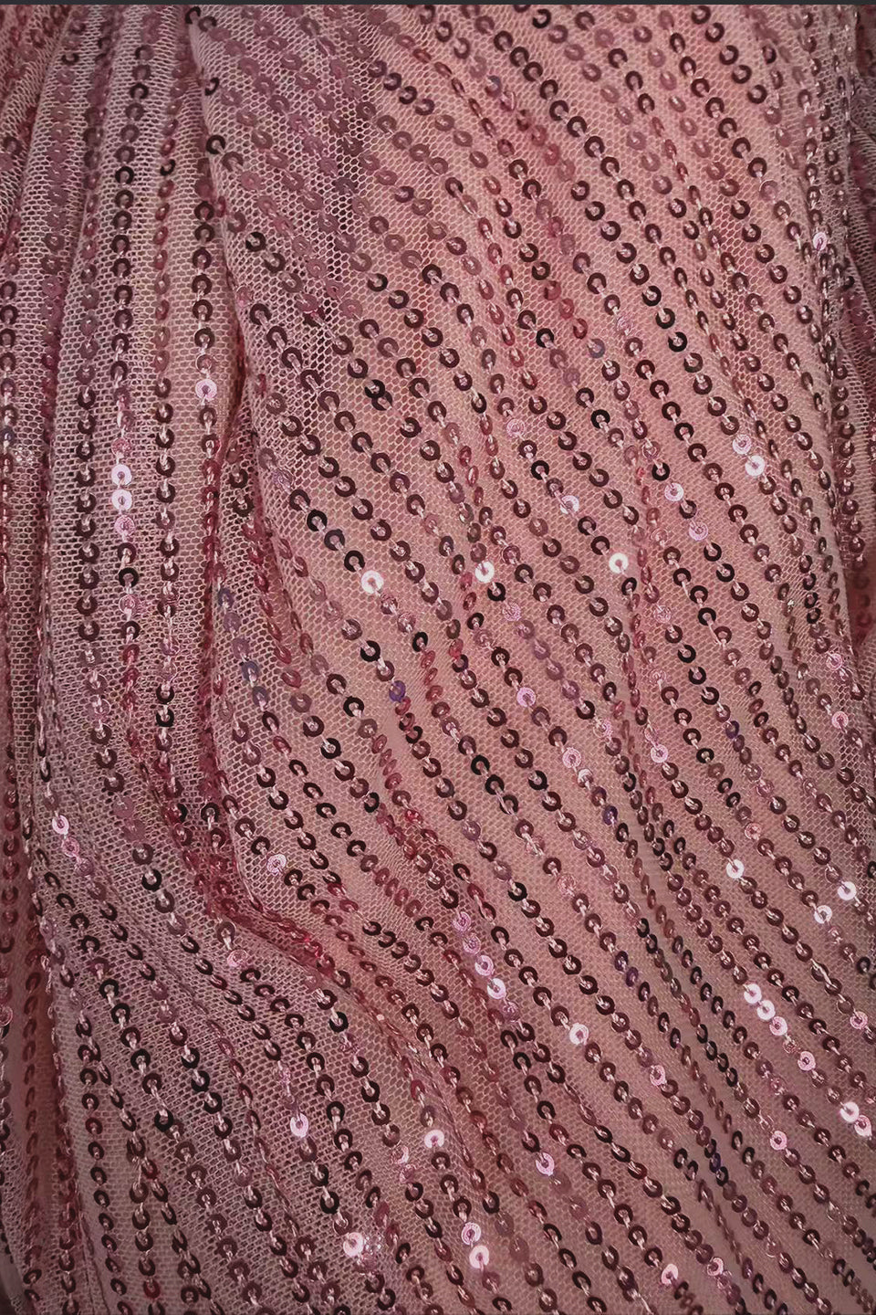 Curveins Plus Size V-Neck Sequin Maxi Dress