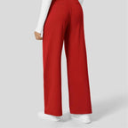 High Waisted Pocket Straight Leg Work Pants, Business Casual Outfits for Women, Women's Sports & Outdoor Clothing