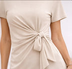 [2026] Lea, Completo Con Pantalone Fluido E Maglia Con Fiocco