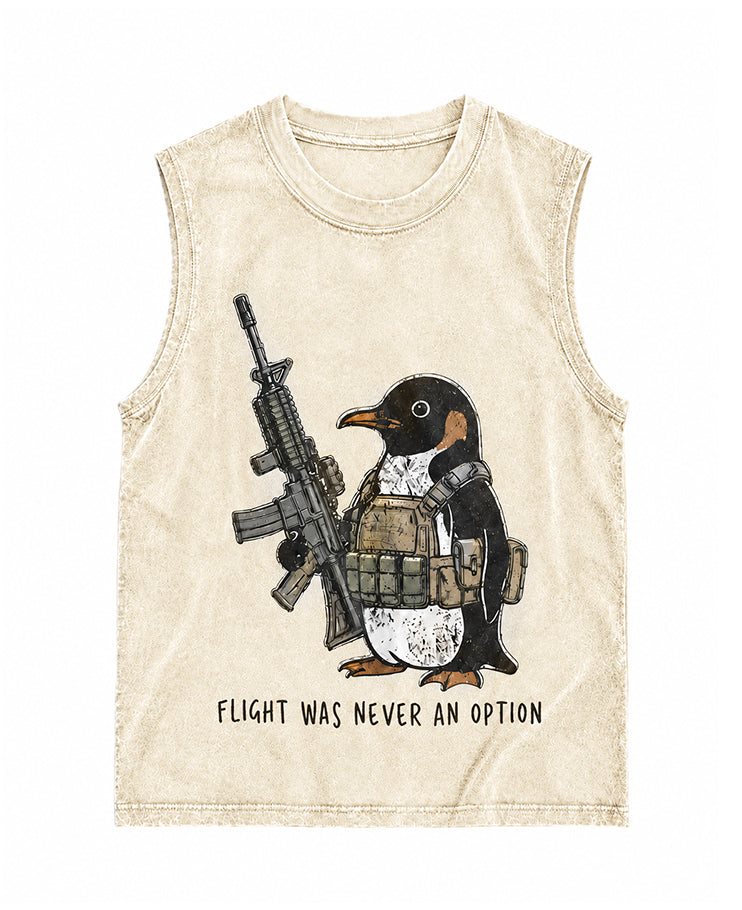 Flight Was Never An Option Vintage Comfort Colors Tee