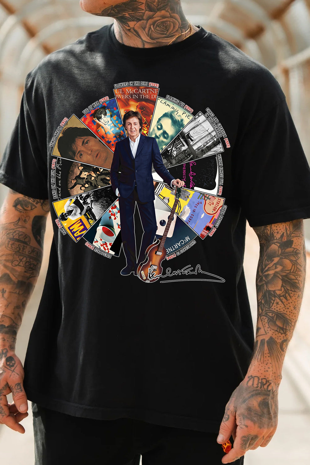 Paul McCartney Not Just Album Tee For Men