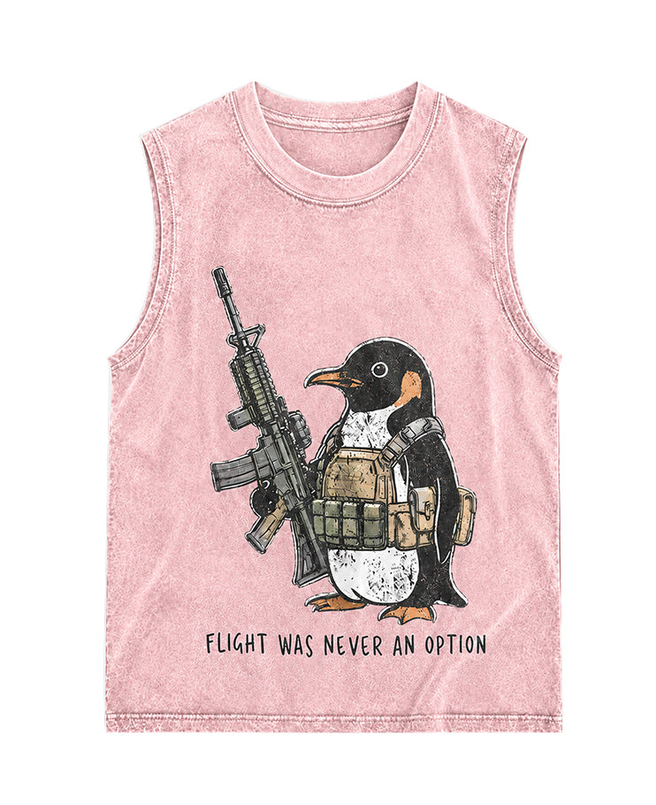 Flight Was Never An Option Vintage Comfort Colors Tee