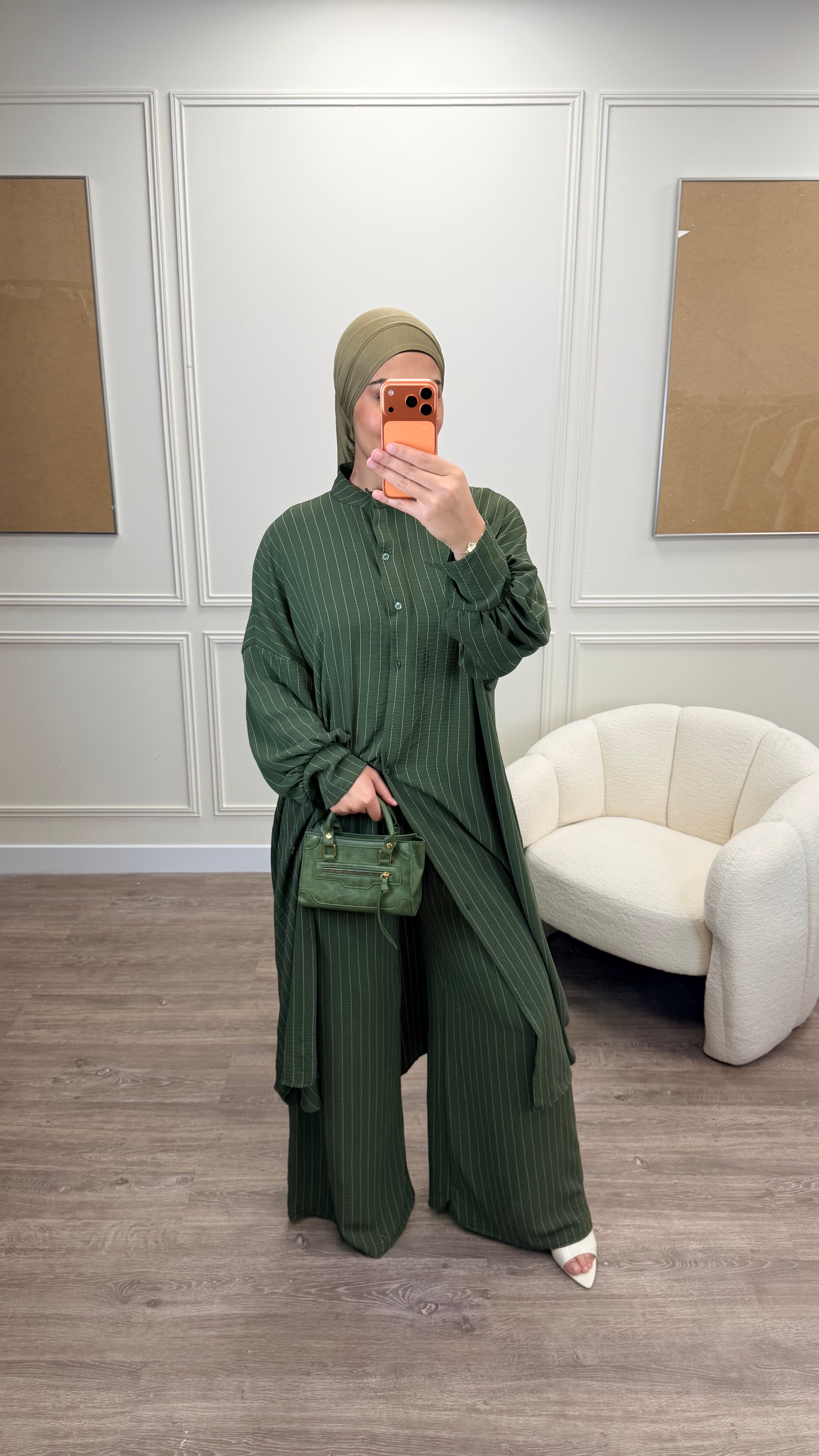 Ensemble Pantalon à RAYURE SANTORINI