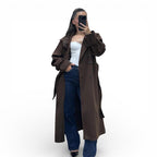 Trench long oversize