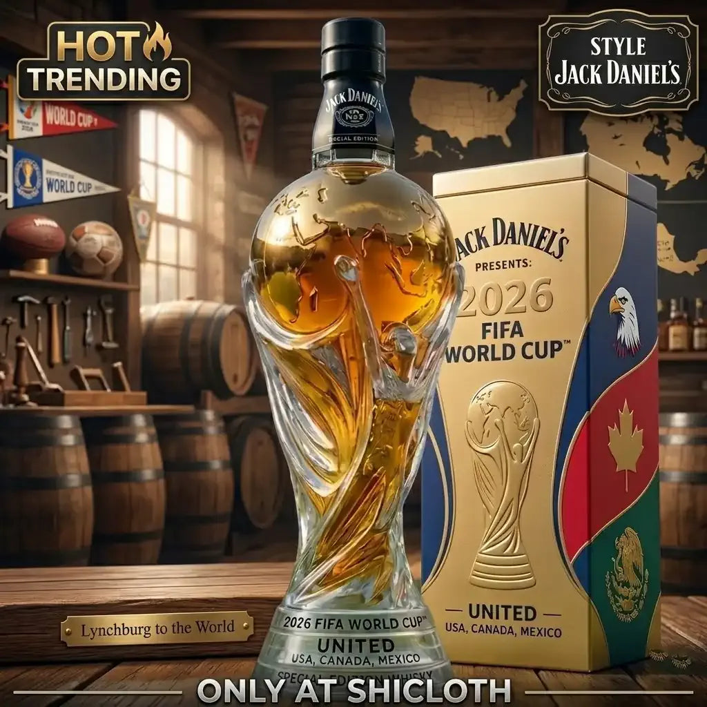 🔥HOT OFFER 49% OFF!📢⚽Special Edition Whisky Bottle for the FIFA World Cup 2026⚽