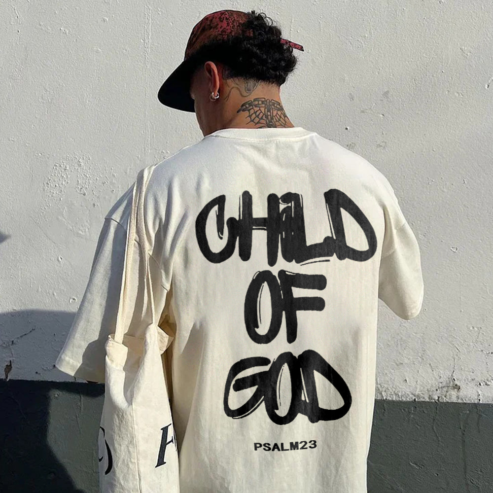 Child Of God Printed Men's T-shirt