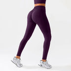 High-Waisted Yoga Pants for Women - Seamless Tummy Control fall Outfits& Butt Lifting Workout Leggings