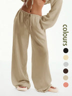Women's Solid Pocket Pants