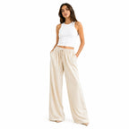 Pantalon palazzo fluide – Coupe large élégante, taille élastiquée