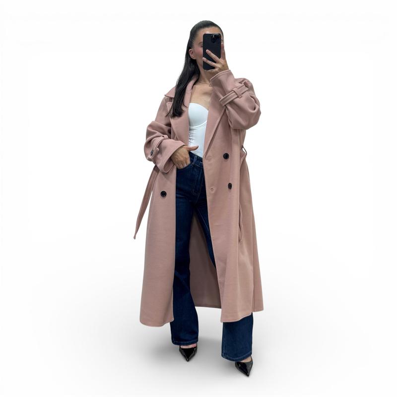 Trench long oversize