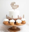 Big ONE Wave Surf Board Cake Toppers