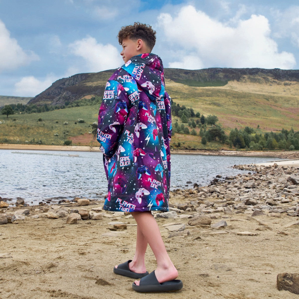 Kids Water Resistant Drying Robe