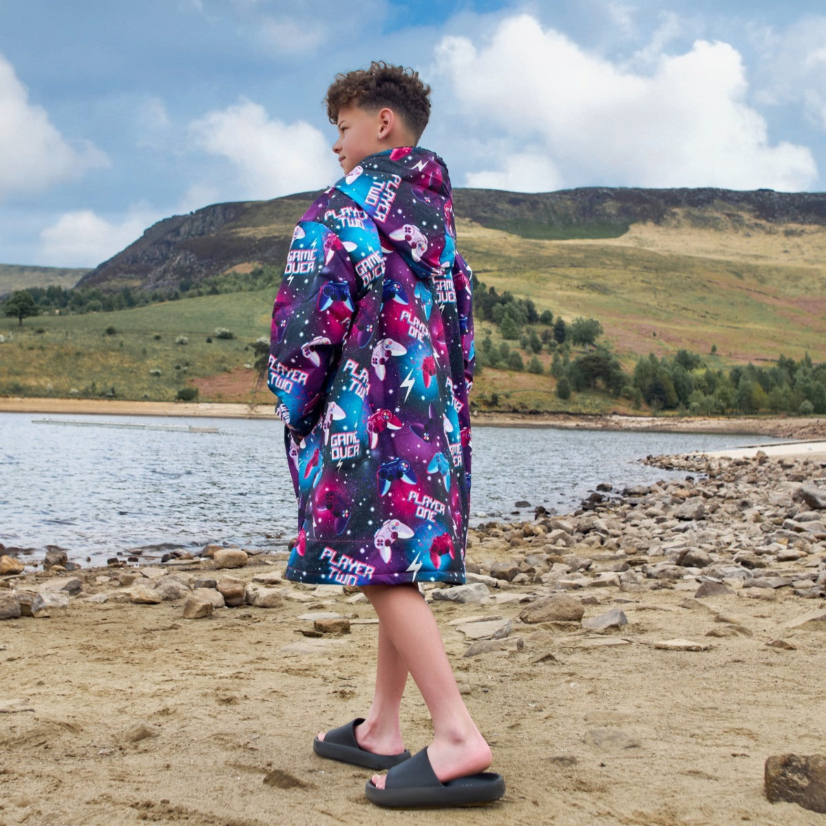 Kids Water Resistant Drying Robe