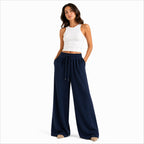 Pantalon palazzo fluide – Coupe large élégante, taille élastiquée