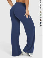 Women's Casual Wide Leg Sport Pants, Perfect Choice for Autumn Winter, Comfortable Fashion Design, Ideal for Daily Wear