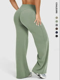 Women's Casual Wide Leg Sport Pants, Perfect Choice for Autumn Winter, Comfortable Fashion Design, Ideal for Daily Wear