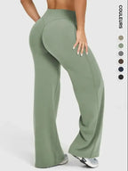 Women's Casual Wide Leg Sport Pants, Perfect Choice for Autumn Winter, Comfortable Fashion Design, Ideal for Daily Wear