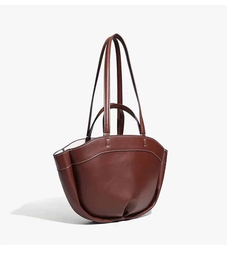 Women’s Brown Leather Tote Bag