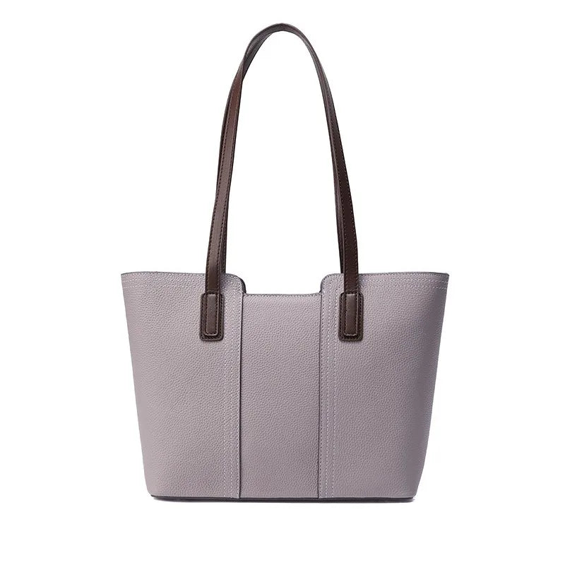Genuine Leather Work Tote Bag for Women Classic Large