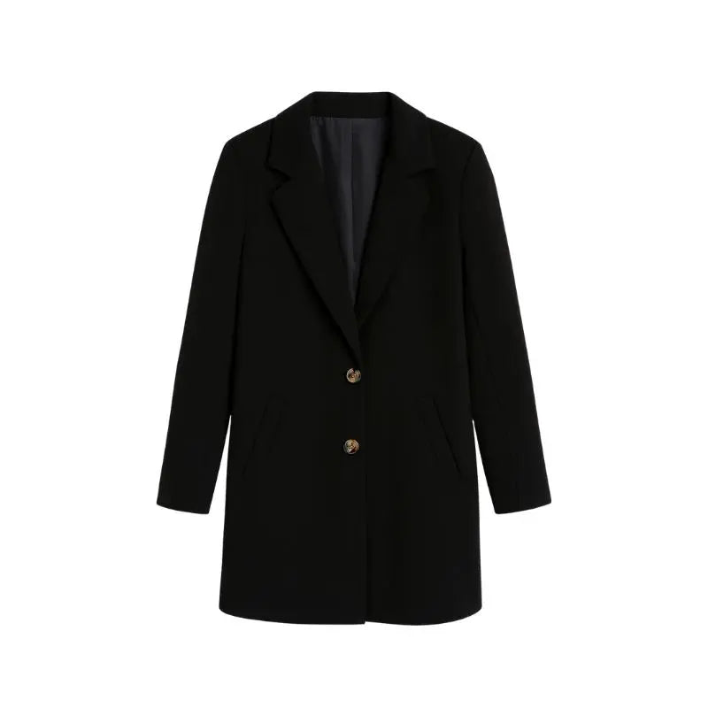 Coats | Women's Clothing | Jackets and Outerwear | Formal Slim Fit | Elegant and Comfortable Silhouette, Suitable for All Body Types