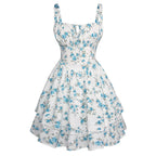 Floral Corset Mini Dress, Casual & Vacation Style