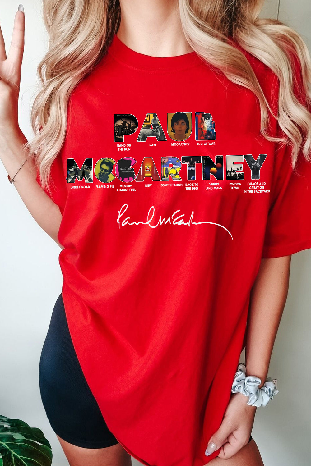 Paul Mccartney Women Tee