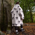 Drying Robe Waterproof Wind Resistant Changing Robe Soft Sherpa Fleece Lined Oversized Hooded Long Sleeve Coat Jacket for Kids Adults Men Women Surfing Beach Swimming Keep Dry
