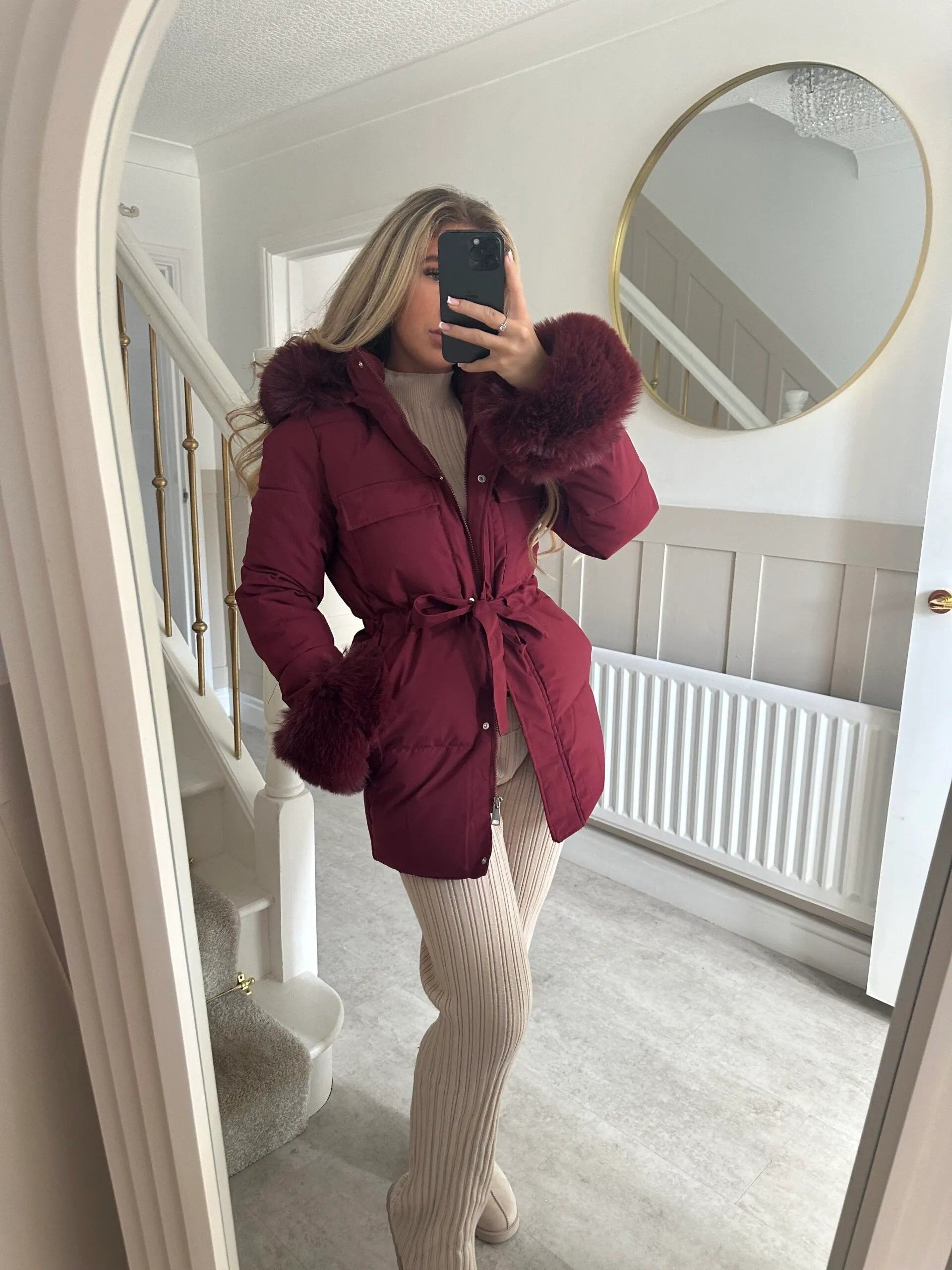 Faux Fur Coat