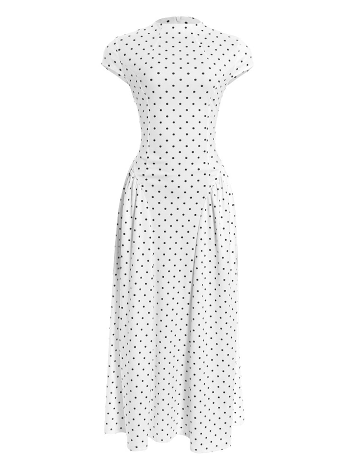 Sleeveless Slim-Fit A-Line Maxi Dress