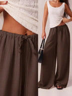 Women's Solid Pocket Pants