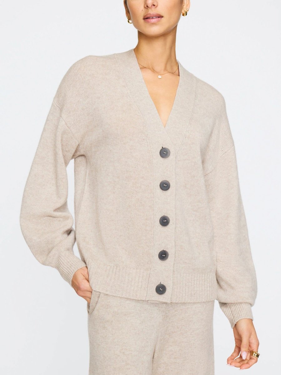 Women's cardigan and trousers, two-piece set